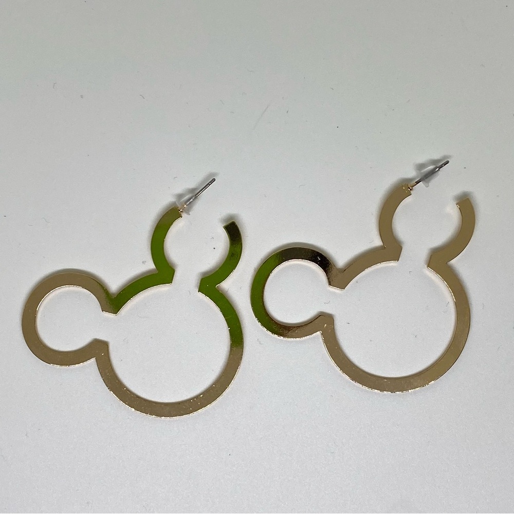 🧿SUPER SALE; PRICE FIRM🧿
Mouse hallow hoop earrings 🖤 - Picture 6 of 11